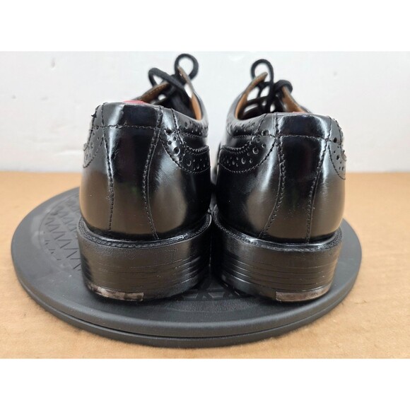 Thistle Shoes Scotland Ghillie Brogues UK 10.5 US 11.5 Black Leather Highland main image 11